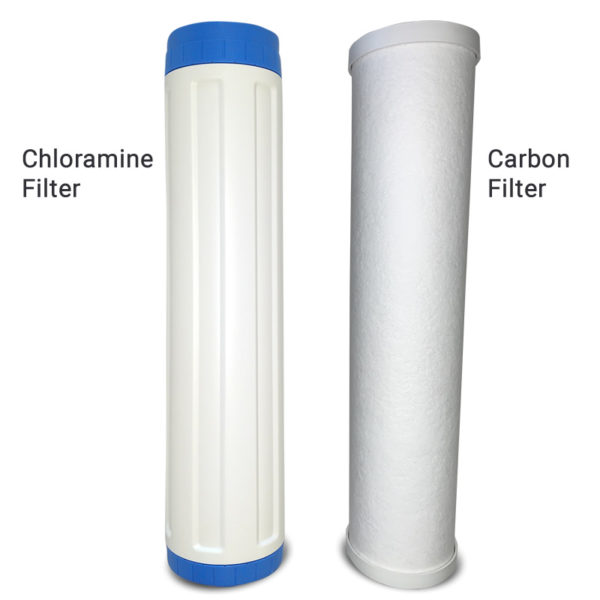 Stage 1 & 2: Municipal Chloramine Filter Set